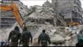  حلب جراء الزلزال المدمر