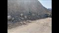 إزالة انهيار صخري على طريق شرم الشيخ