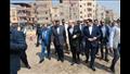 وزير التنمية المحلية ومحافظ بنى سويف يتابعان موقف إنشاء سوق الدهشوري