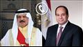 الرئيس السيسي يتلقى اتصالا من ملك البحرين