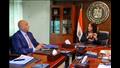 رانيا المشاط، وزيرة التعاون الدولي، مع باسل رحمي