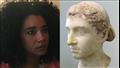 تمثال رأس كليوباترا اليونانية في مواجهة ممثلة نتفليكس