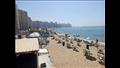 شواطئ الإسكندرية بلا زوار في شم النسيم