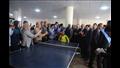 وزير الشباب والرياضة ومحافظ كفر الشيخ يشاركان ذوي الهمم لعبة تنس الطاولة (4)