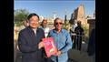 وزير السياحة الصيني  يزور المواقع الأثرية بالأقصر