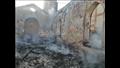 حريق داخل كنيسة الانبا كاراس   (21)