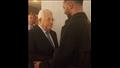 محمد رمضان مع الرئيس الفلسطيني 4