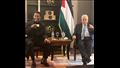 محمد رمضان مع الرئيس الفلسطيني