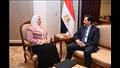 وزيرة التضامن تبحث مع نظيرها السوري سبل تعزيز التع