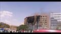 حريق في مبنى جهاز مدينة 15 مايو (5)