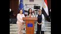 رئيس القومي للمرأة تفتتح معرض المصرية