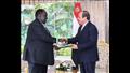 استقبل الرئيس عبد الفتاح السيسي رئيس جنوب السودان للشؤون الأمنية