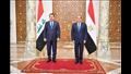  الرئيس السيسي ورئيس وزراء العراق