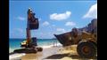 تنظيف شاطئ البوريفاج في الإسكندرية (4)