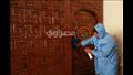 مدير أوقاف القاهرة يقود حملة نظافة موسعة بمسجد عمرو بن العاص (4)