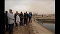 وزيرة البيئة ومحافظ أسيوط يتفقدان مشروع استغلال مياه الصرف الصناعي