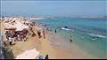 "ويك إند" زحمة.. نسبة الإقبال على شواطئ الإسكندرية تتخطى الـ75% - صور 
