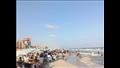 إقبال على شواطئ الإسكندرية في العيد 