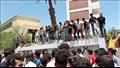 فرحة طلاب المنيا بانتهاء امتحانات الثانوية العامة