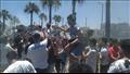طلاب بورسعيد يحتفلون بآخر أيام امتحانات الثانوية
