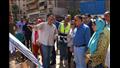 محافظ الإسكندرية يتابع اعمال تطوير ساحة أبو العباس المرسي (3)