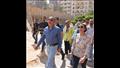 محافظ الإسكندرية يتابع اعمال تطوير ساحة أبو العباس المرسي (2)