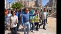 محافظ الإسكندرية يتابع اعمال تطوير ساحة أبو العباس المرسي (10)