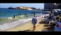 ارتفاع الأمواج بشواطئ الإسكندرية (4)