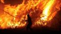 خرطوم مياه هزيل في مواجهة وحوش الحرائق في اليونان