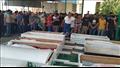 15 نعشا في جنازة واحدة ببورسعيد