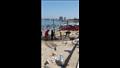 إزالة التعديات على شاطئ أبو العباس