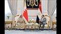 الرئيس السيسي يستقبل العاهل البحريني في العلمين ال