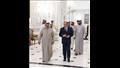 الرئيس السيسي يودع ملك البحرين بمطار العلمين