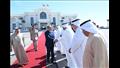 الرئيس السيسي يودع ملك البحرين بمطار العلمين