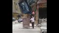 إزالة إعلانات مخالفة من شوارع الإسكندرية (5)