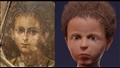 طفل مصري من القرن الأول قبل الميلاد