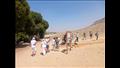 وفد سياحي يزور المناطق الأثرية في المنيا