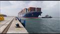 محطة تحيا مصر بالإسكندرية تستقبل أكبر سفينة حاويات في تاريخ الميناء