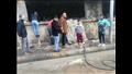 إزالة تعديات على شبكة مياه الشرب بالإسكندرية (12)