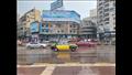 كورنيش الإسكندرية بعد سقوط الأمطار
