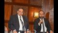 رامي يوسف مساعد وزير المالية للسياسات والتطوير الضريبي خلال مؤتمر جمعية الضرائب المصرية (2)