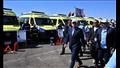 رئيس الوزراء يشهد اصطفافًا لمعدات محافظة أسوان