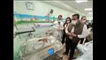 وزير الصحة يتابع الحضانات بمستشفى كوم حمادة
