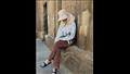 أنيا تايلور جوي خلال زيارتها لمصر