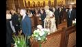 استقبال الرئيس السيسي بالكاتدرائية في قداس عيد الم