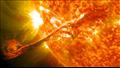 صورة فنية للانفجارات الشمسية