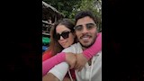 أكرم توفيق وزوجته