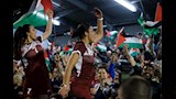 نادين محمد لاعبة الأهلي مع منتخب فلسطين (1)