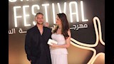 أحمد وهنادي في الجونة السينمائي 