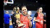 صور من احتفال لاعبات الأهلي بلقب كأس السوبر لكرة السلة (22)